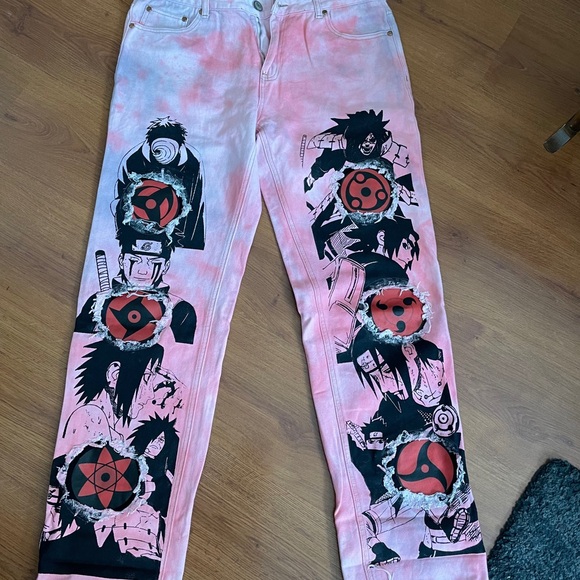 Naruto Sharingan Pants (made by Shop-Void) - Picture 2 of 4